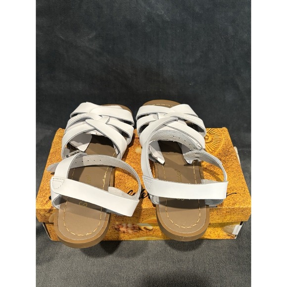 Salt Water Sandals by Hoy Shoe Original Sandal _White Size 8 - Picture 3 of 7